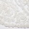 1 Yard Shimmering Tulle Lace Fabric with Sequins and Floral Embroidery 52" Width